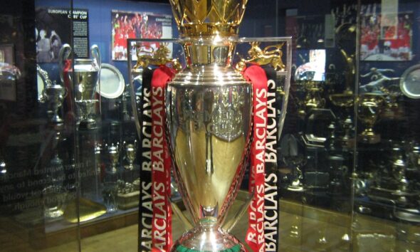 Premier League trophy